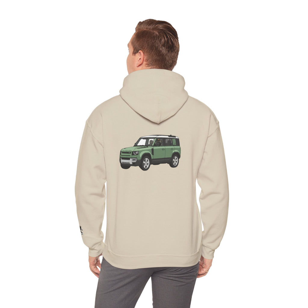 land rover defender , Unisex Casual Hoodie,