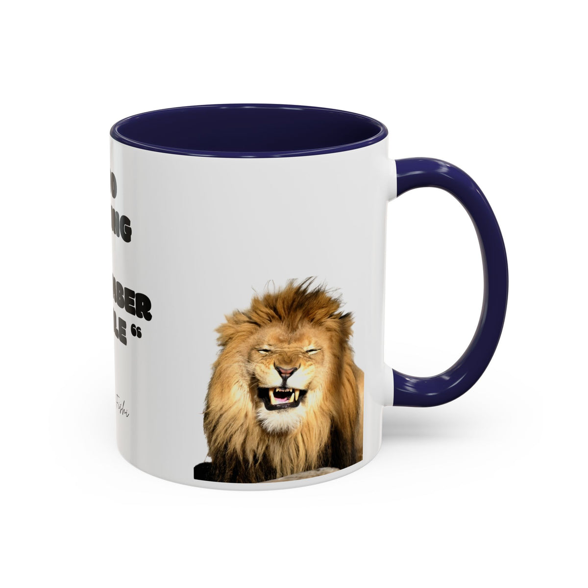 lion smile  Coffee Mug (11, 15oz)