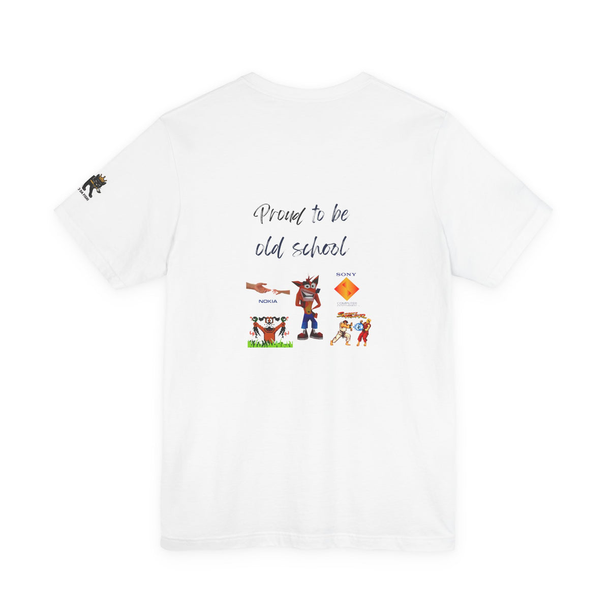 proud to be old school   Graphic Tee, Casual Summer Shirt, Marine Life T-Shirt, Gift for Sea Lovers,  high quality