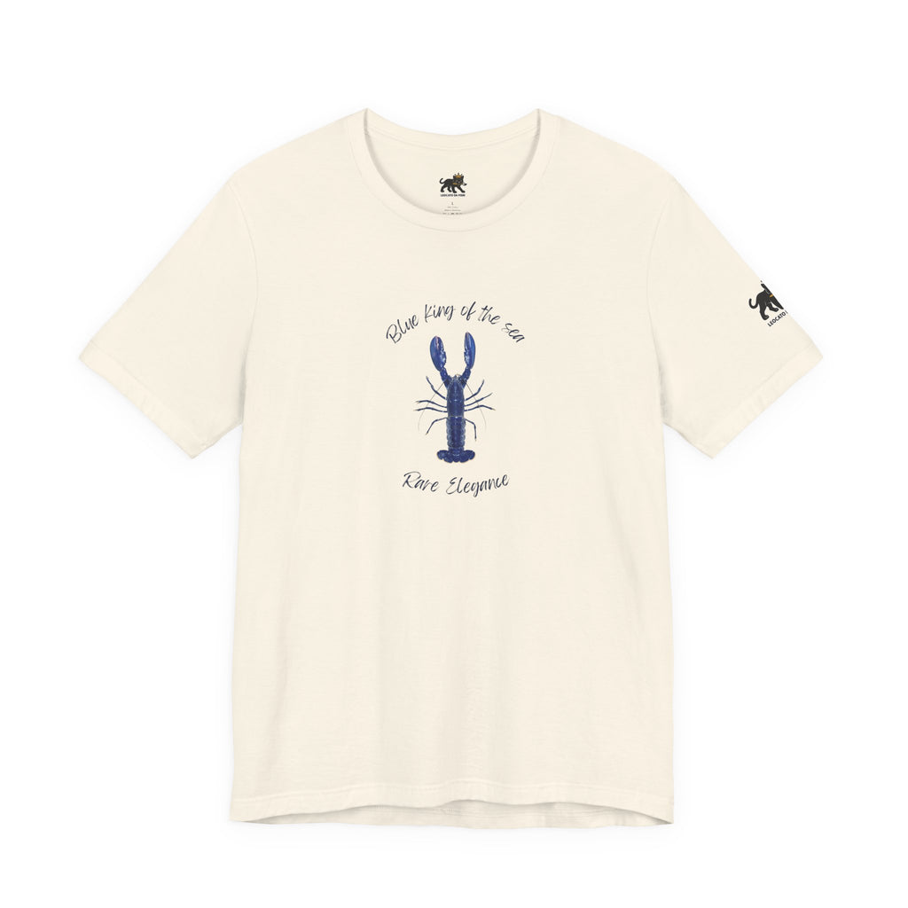 blue king of sea Lobster Graphic Tee, Casual Summer Shirt, Marine Life T-Shirt, Gift for Sea Lovers,  high quality