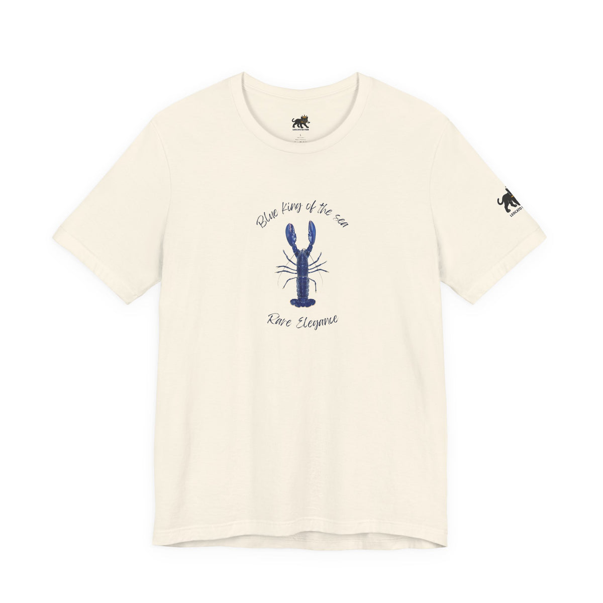 blue king of sea Lobster Graphic Tee, Casual Summer Shirt, Marine Life T-Shirt, Gift for Sea Lovers,  high quality