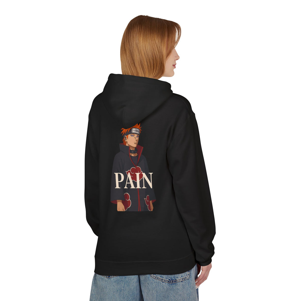 pain Anime-Inspired Unisex Fleece Hoodie, Cozy Streetwear, Gift for Fans, Perfect for Fall/Winter, Comfortable Hoodie for Everyday Wear, [...]
