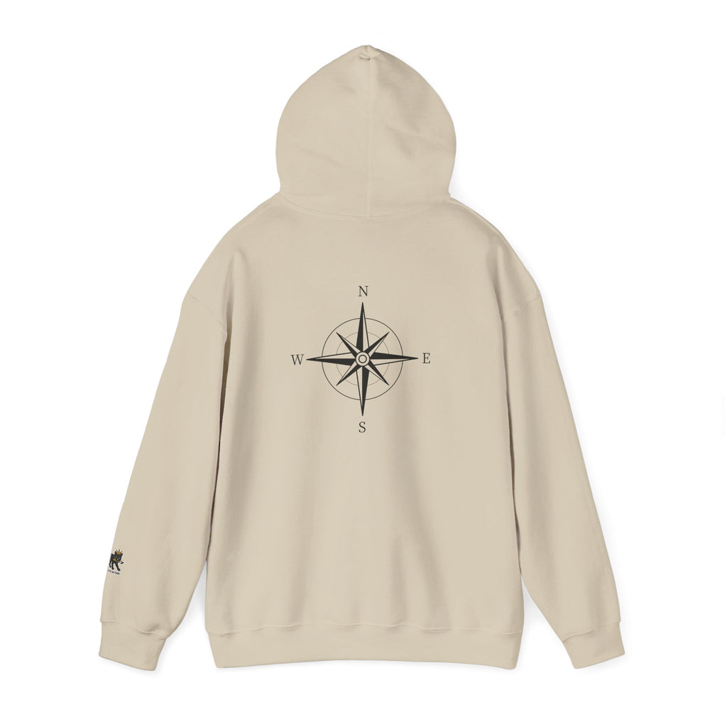 navigation  Hooded Sweatshirt, Unisex Casual Hoodie, Perfect Gift for Friends, Inspiring Apparel, Comfortable Daily Wear