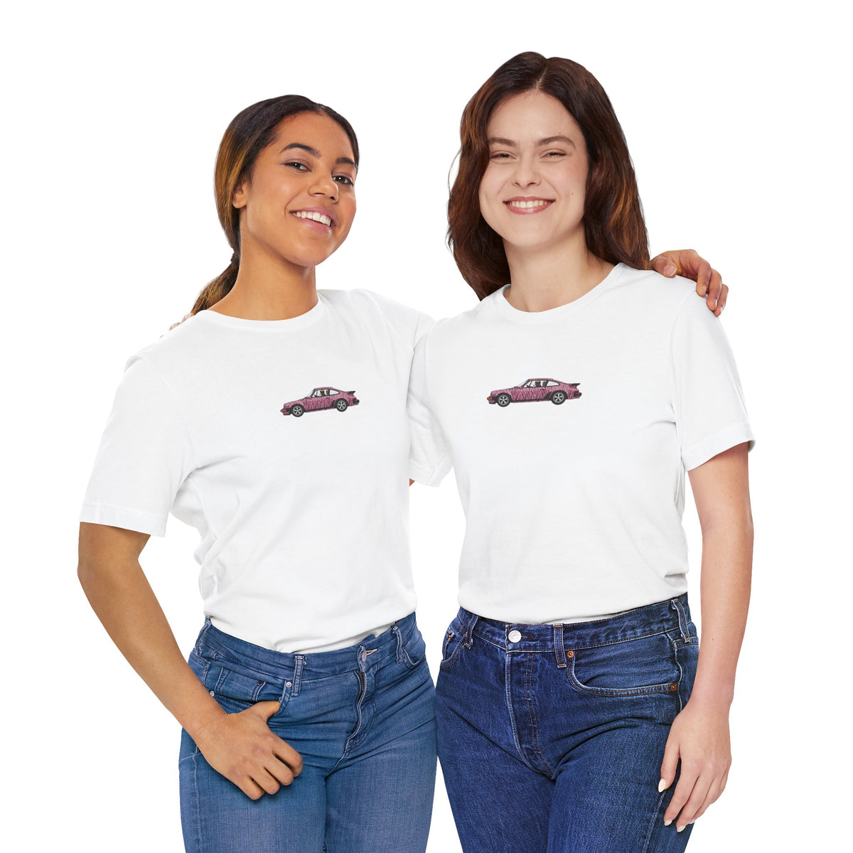 911 pink car unisex , high quality