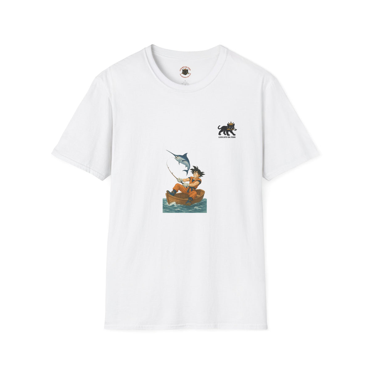 Fishing goku Unisex T-Shirt, Casual Wear, Gift for Fishermen, Outdoor Adventure Shirt, Summer Apparel, Fishing Enthusiast Tee