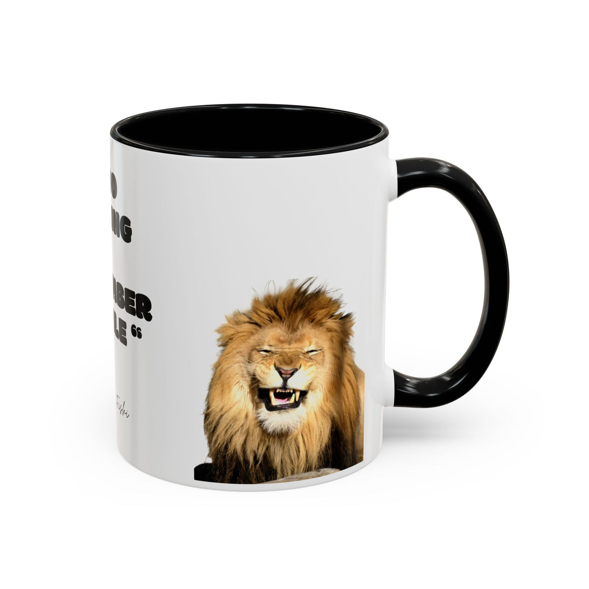 lion smile  Coffee Mug (11, 15oz)
