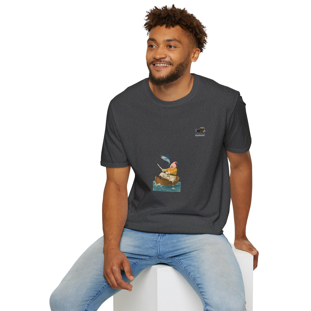 Fishing buu Unisex T-Shirt, Casual Wear, Gift for Fishermen, Outdoor Adventure Shirt, Summer Apparel, Fishing Enthusiast Tee