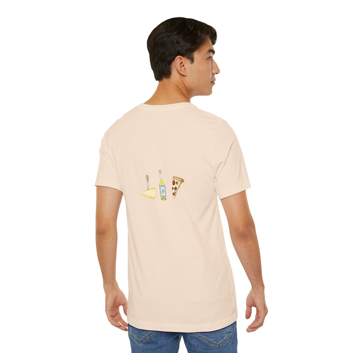 italian food Graphic Tee, Casual Summer Shirt, Marine Life T-Shirt, Gift for Sea Lovers,  high quality