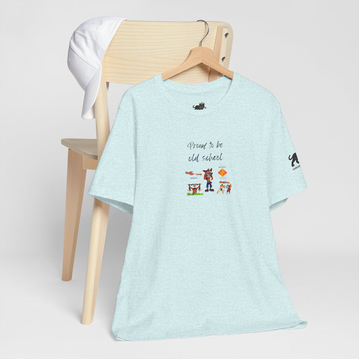 proud to be old school   Graphic Tee, Casual Summer Shirt, Marine Life T-Shirt, Gift for Sea Lovers,  high quality
