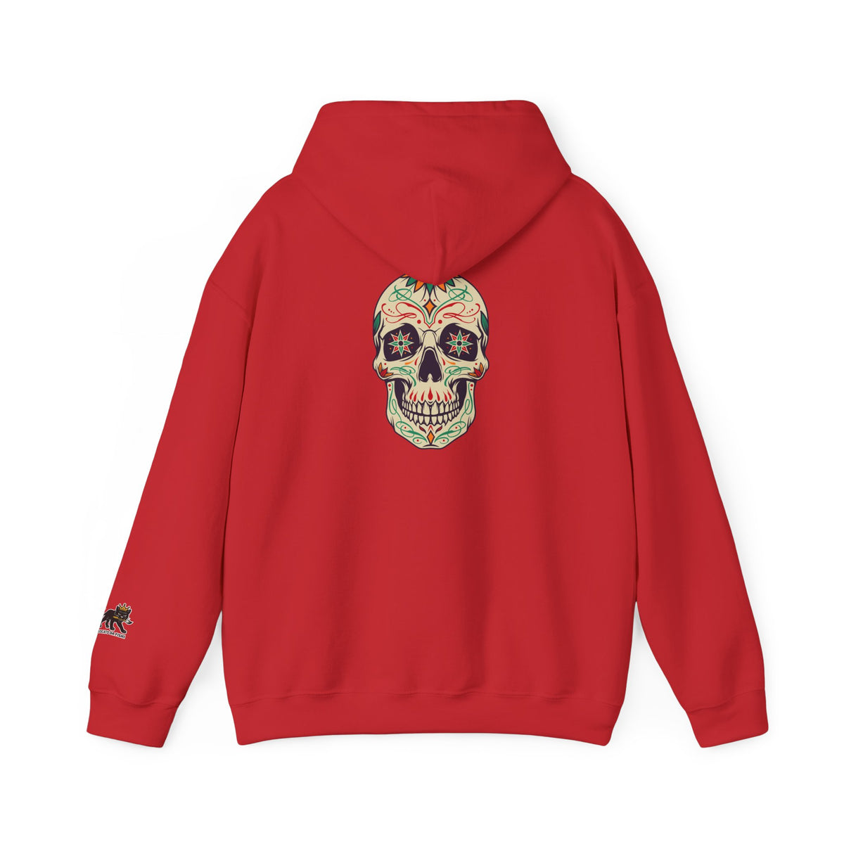 skull Hooded Sweatshirt, Unisex Casual Hoodie, Perfect Gift for Friends, Inspiring Apparel, Comfortable Daily Wear