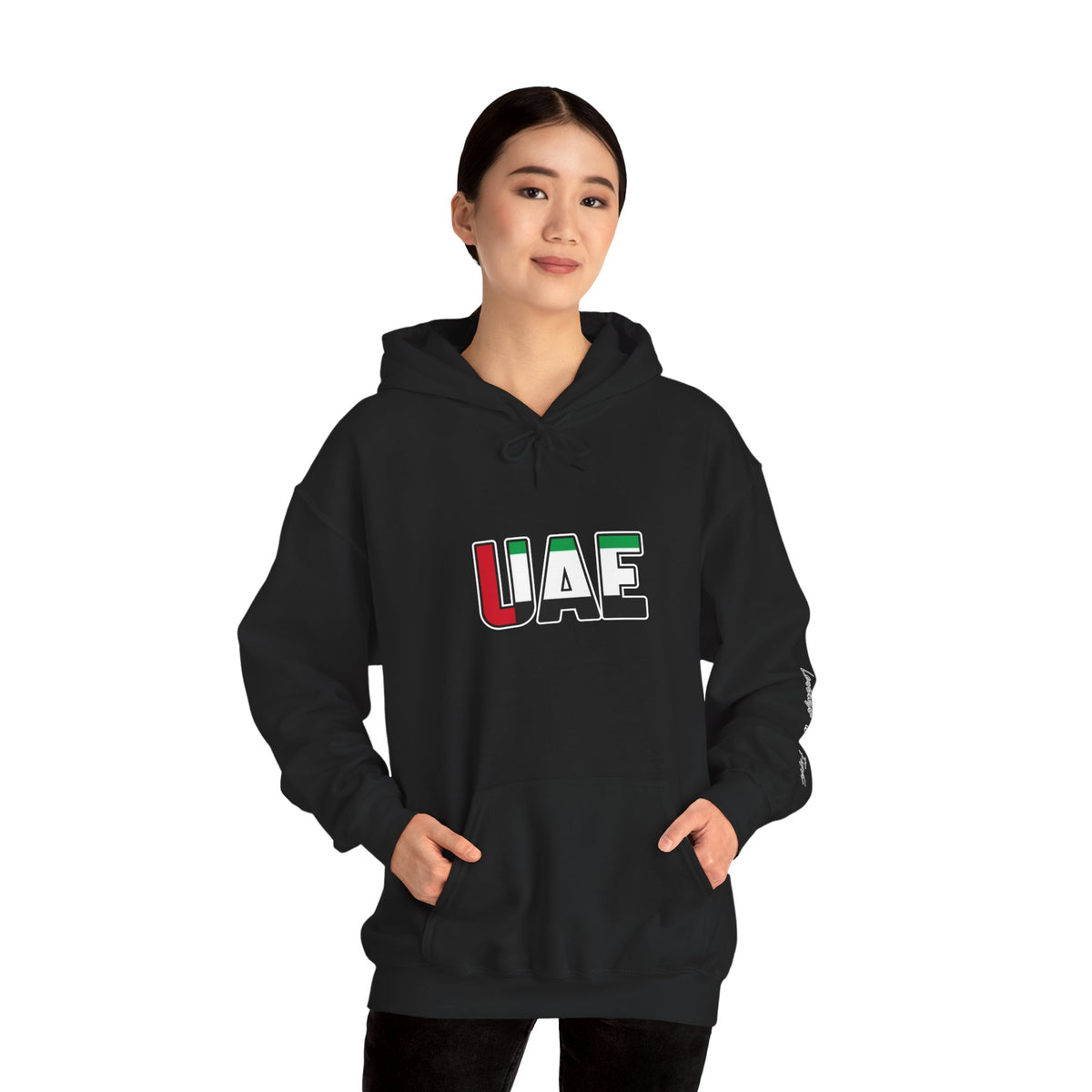 UAE  flag hoodie ,