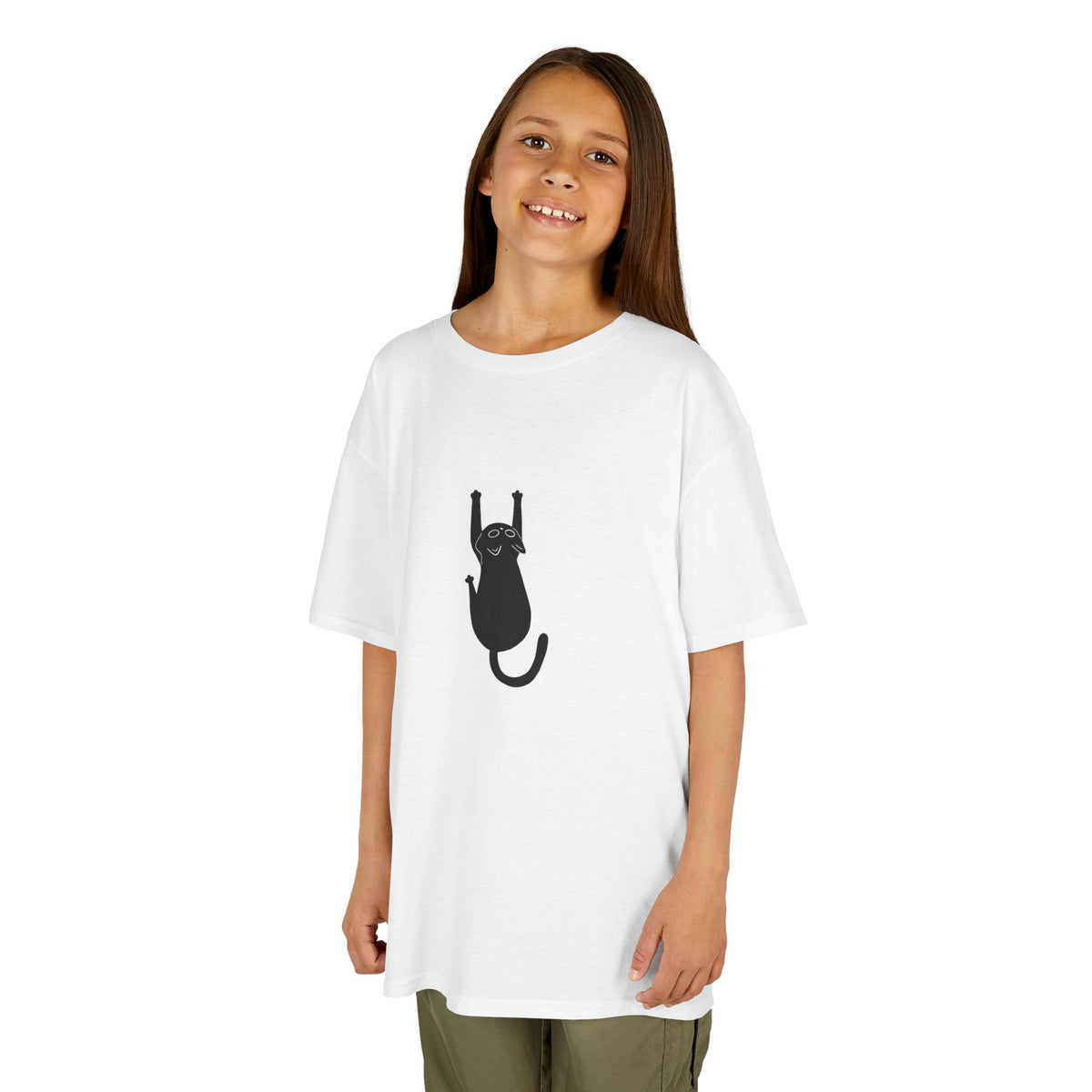 Playful Cat Kids 2  - Cute Cotton T-Shirt,