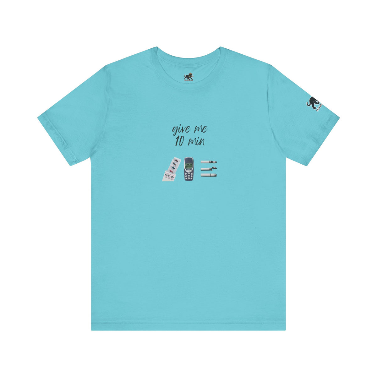 give me 10 min Graphic Tee, Casual Summer Shirt, Marine Life T-Shirt, Gift for Sea Lovers,  high quality