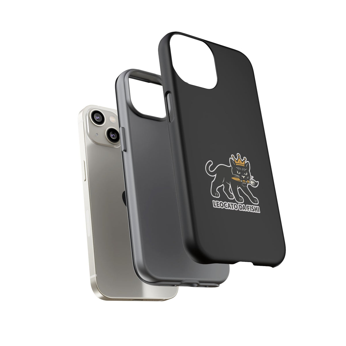 Tough Cases Phone Case, Unique Cat Design, Perfect for Animal Lovers, Gift for Birthdays, Fun Accessory for Everyday Use