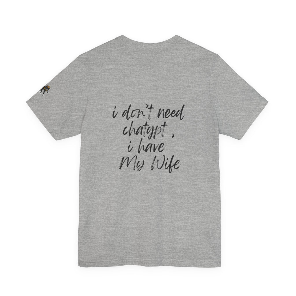 i dont need chatgpt  Graphic Tee, Casual Summer Shirt, Marine Life T-Shirt, Gift for Sea Lovers,  high quality