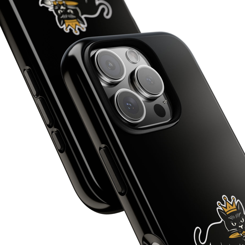 Tough Cases Phone Case, Unique Cat Design, Perfect for Animal Lovers, Gift for Birthdays, Fun Accessory for Everyday Use