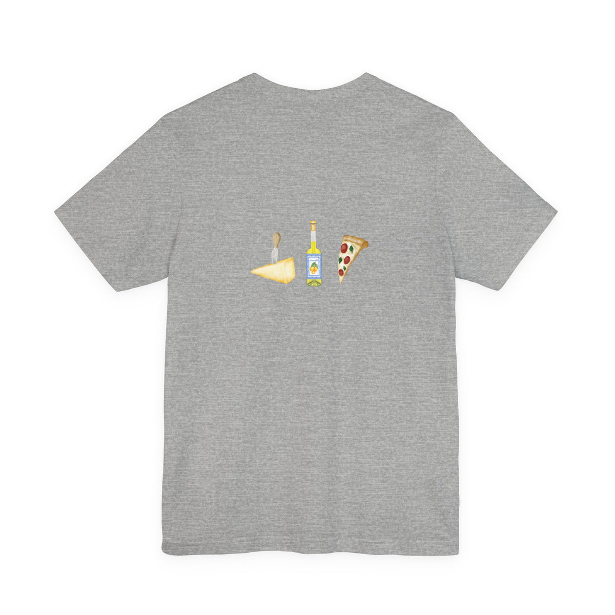 italian food Graphic Tee, Casual Summer Shirt, Marine Life T-Shirt, Gift for Sea Lovers,  high quality