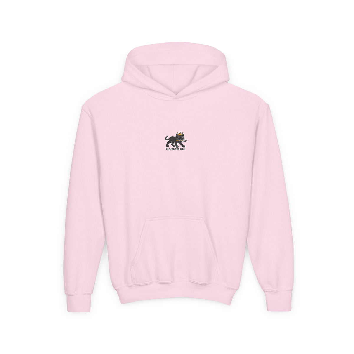 Youth Heavy Blend Hooded Sweatshirt with 'Leccato da Fish' Design - Cozy Gift for Teens, Memory Keepsake, Casual Wear, Birthday .