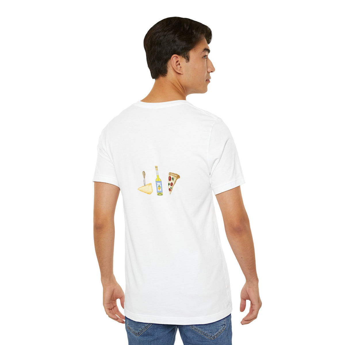 italian food Graphic Tee, Casual Summer Shirt, Marine Life T-Shirt, Gift for Sea Lovers,  high quality