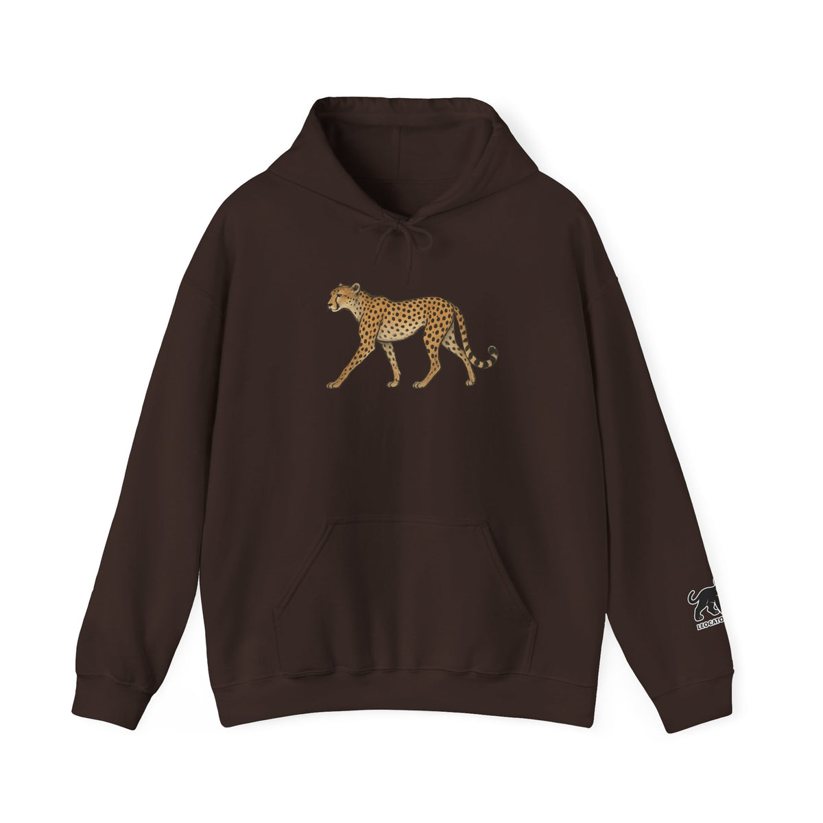 Unisex Hooded ' cheetah '