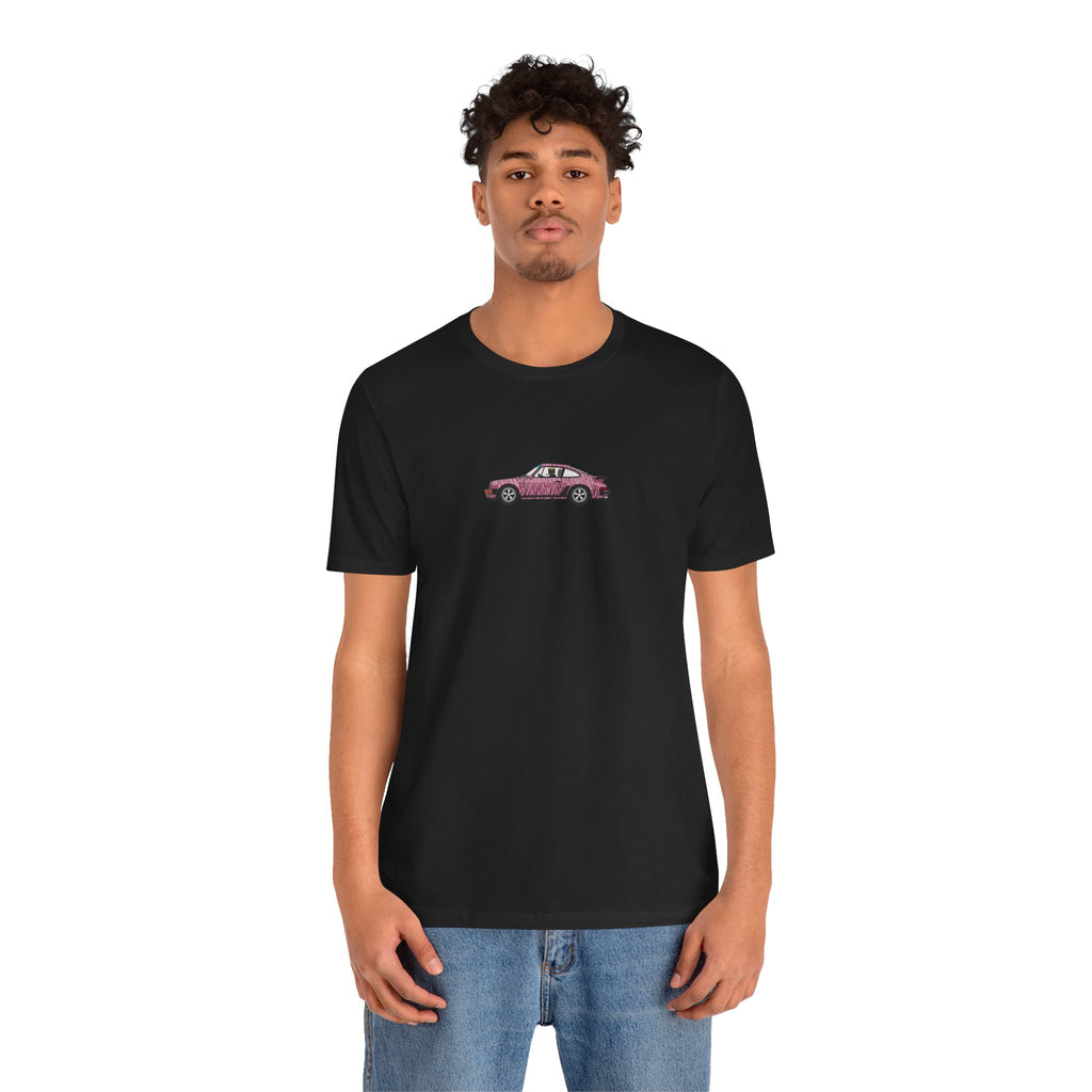 911 pink car unisex , high quality
