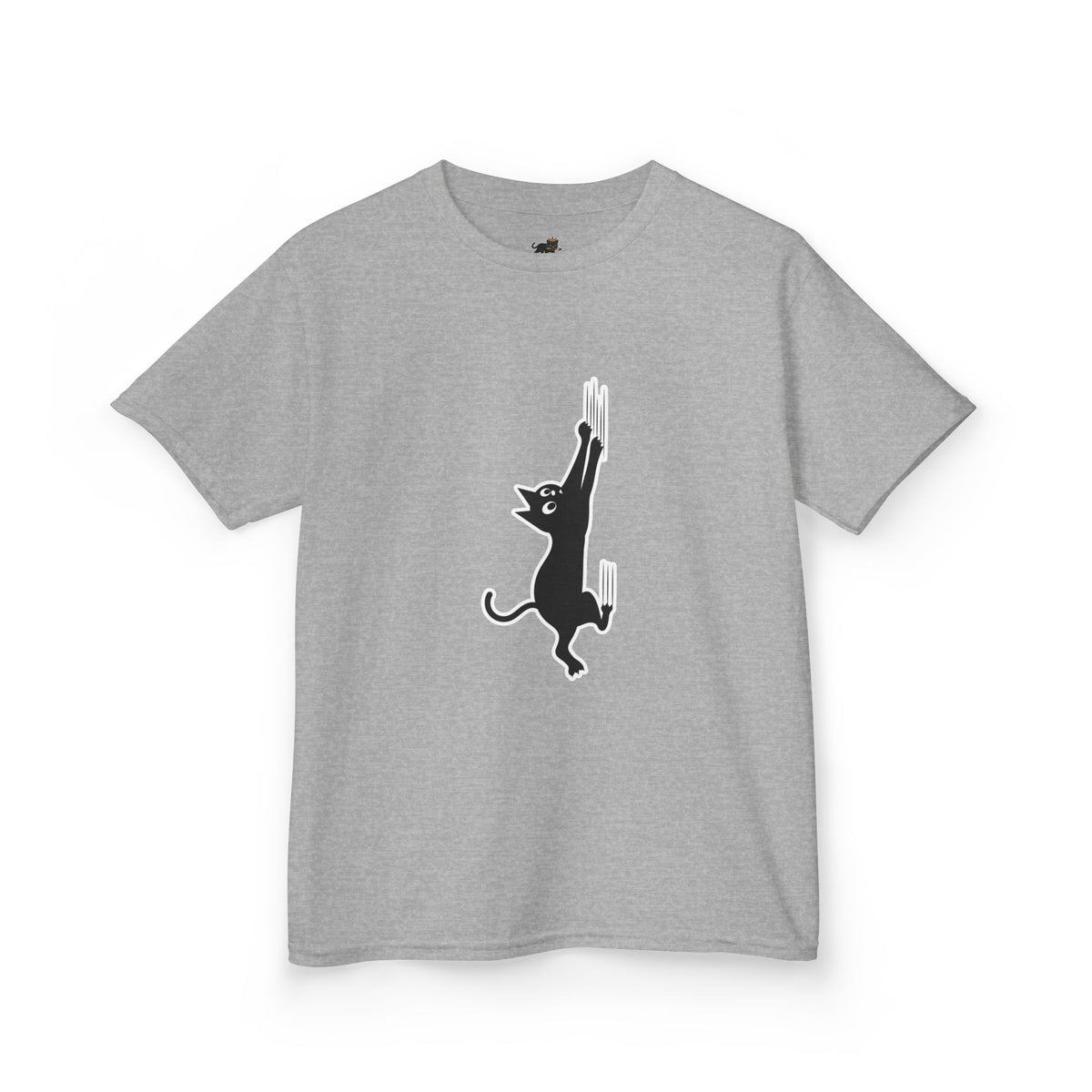 Playful Cat Kids Tee - Cute Cotton T-Shirt,