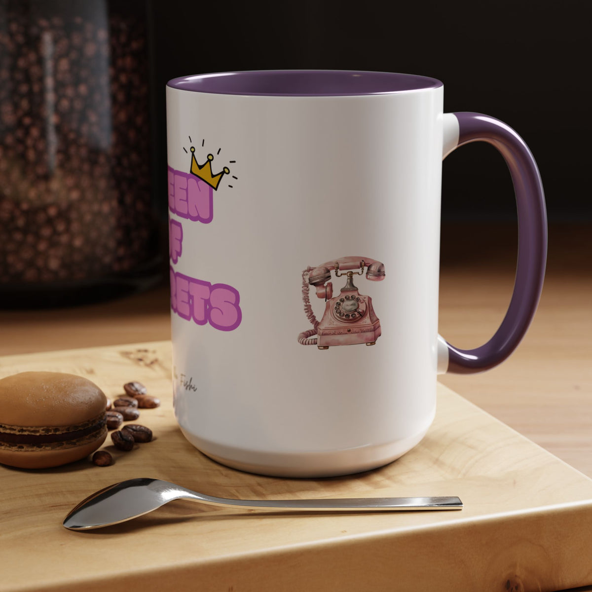 queen of secrets Coffee Mug (11, 15oz)