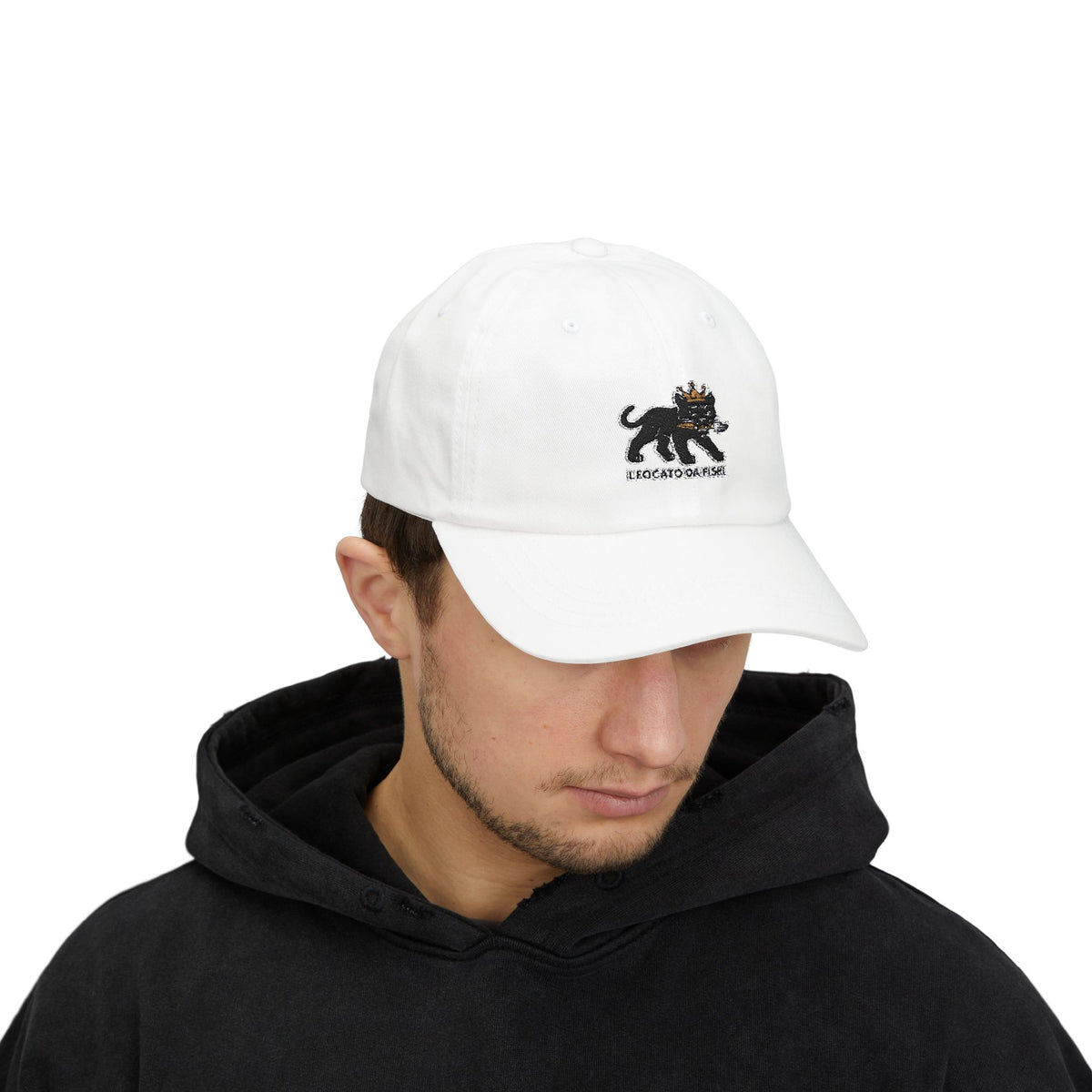 leocato da fishi hat ,  Stylish Baseball Hat, Perfect Gift for Dads, Casual Wear, Outdoor Adventures, Fishing Events