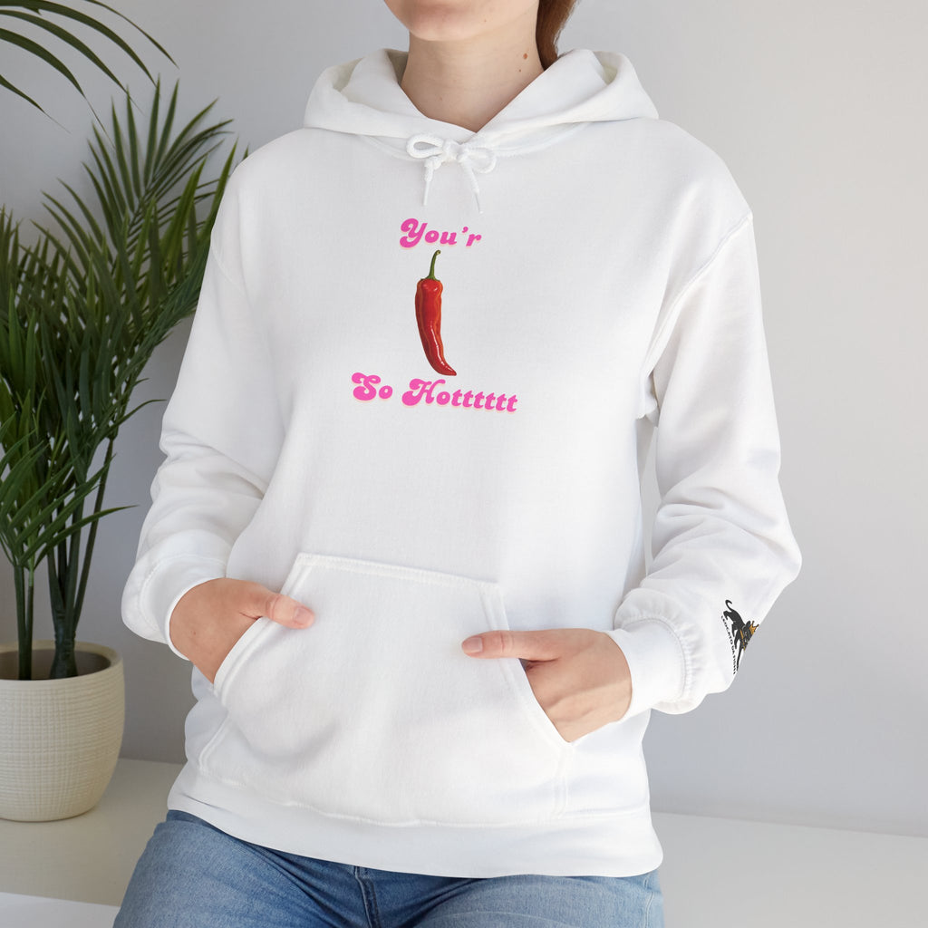 your so hot Hoodie, Fun Gift for Friends, Trendy Unisex Sweatshirt, Cute Casual Wear, Birthday Party Attire, Streetwear Fashion