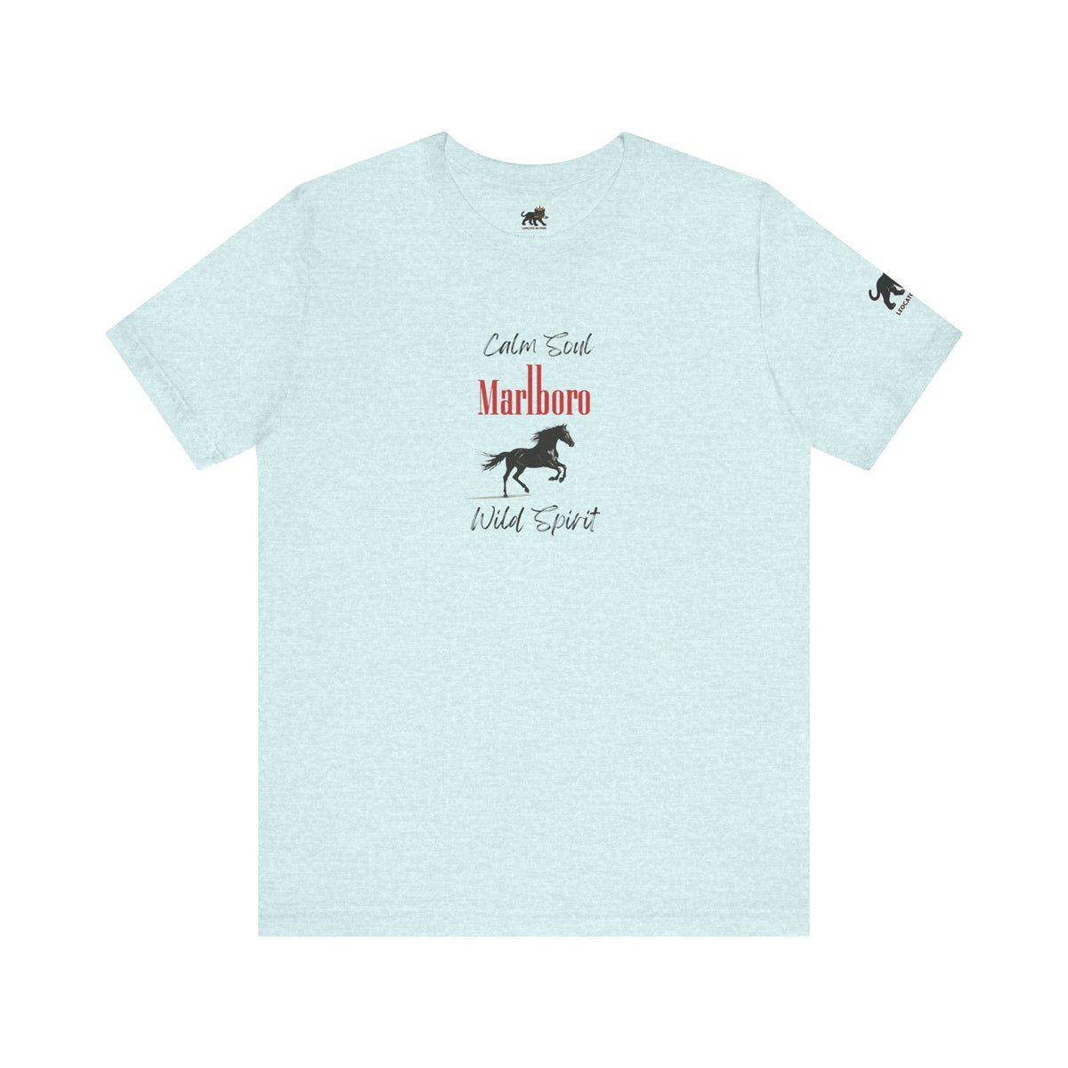 calm soul wild spirit Graphic Tee, Casual Summer Shirt, Marine Life T-Shirt, Gift for Sea Lovers,  high quality