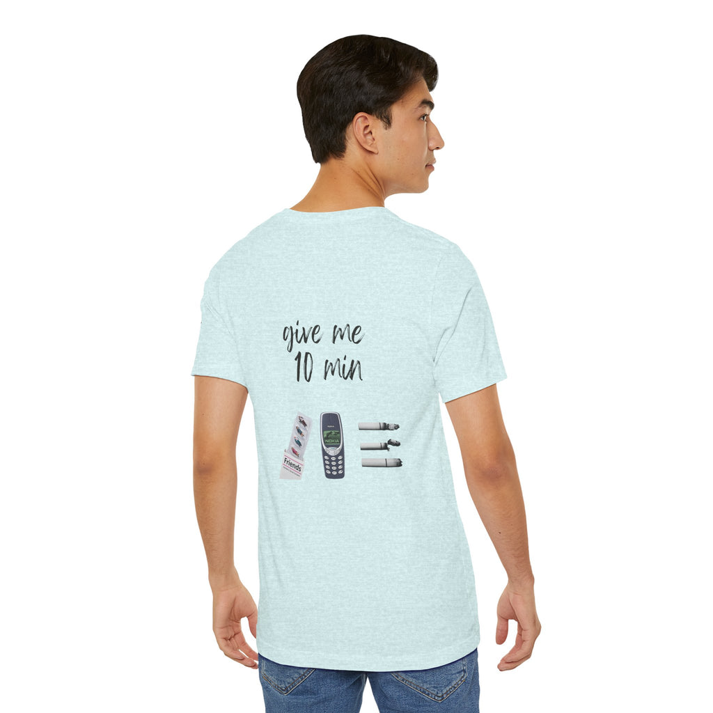 give me 10 min Graphic Tee, Casual Summer Shirt, Marine Life T-Shirt, Gift for Sea Lovers,  high quality
