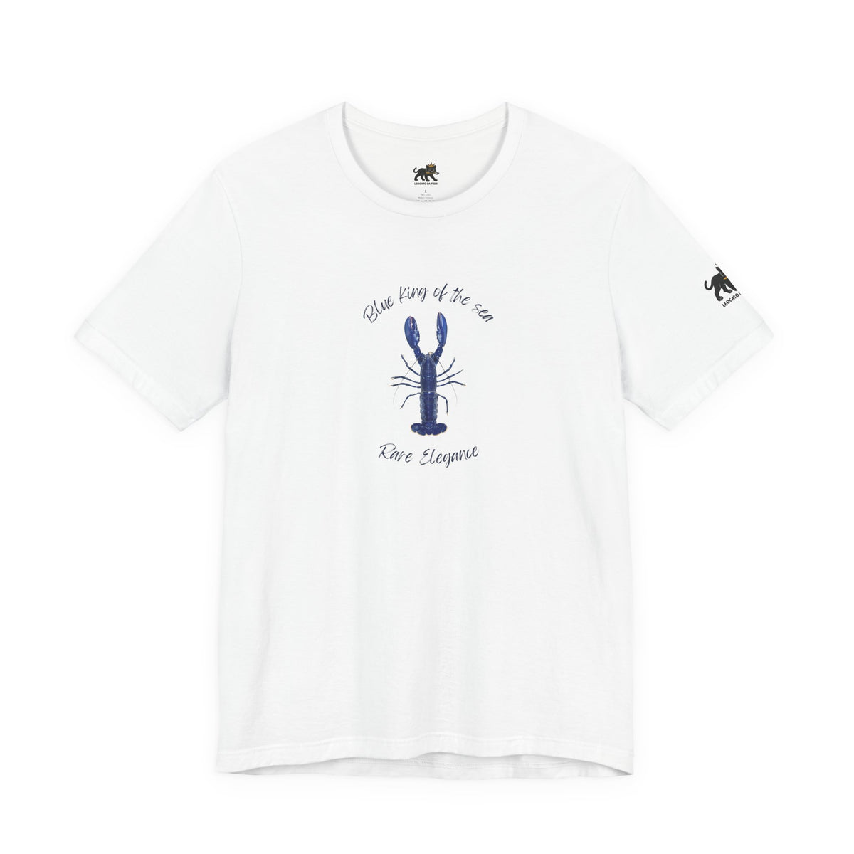 blue king of sea Lobster Graphic Tee, Casual Summer Shirt, Marine Life T-Shirt, Gift for Sea Lovers,  high quality