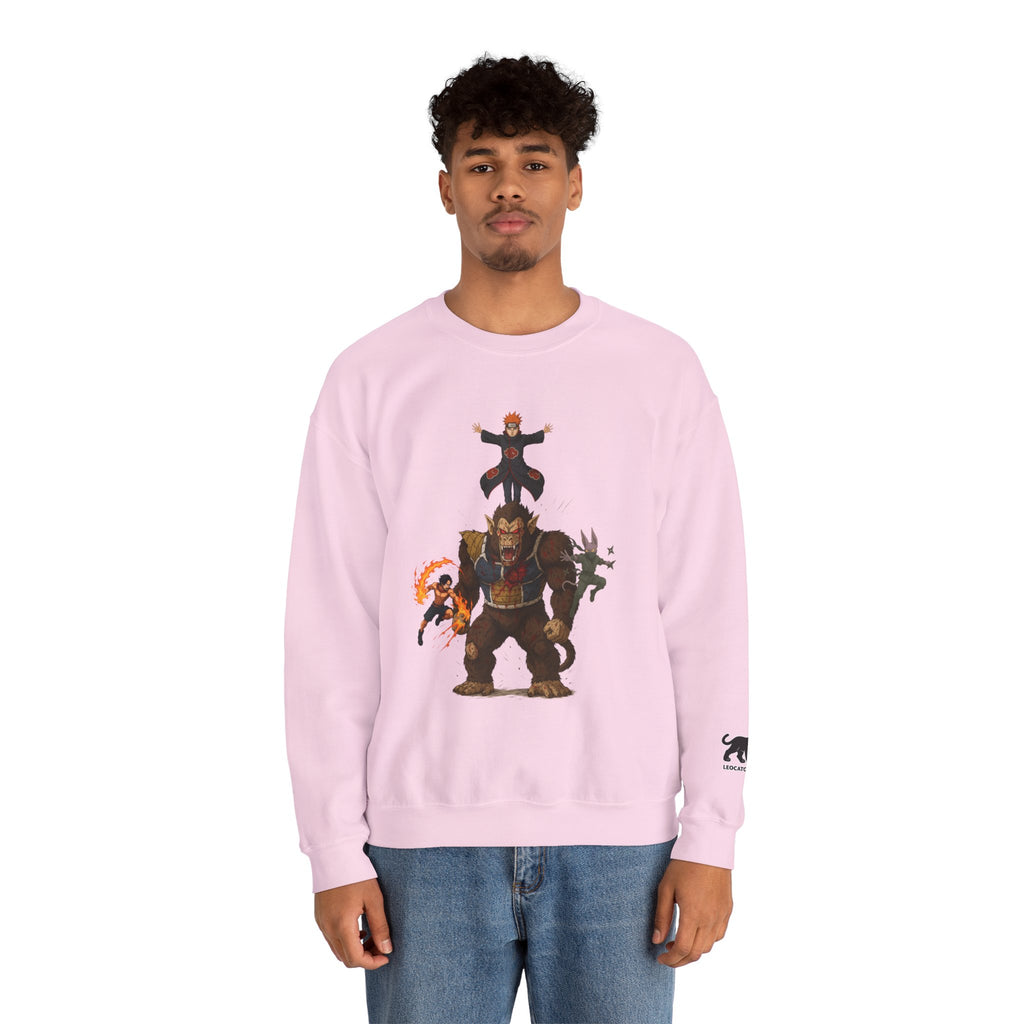 fight pain , nothing ends without pain Unisex Heavy Blend™ Crewneck Sweatshirt , high quality