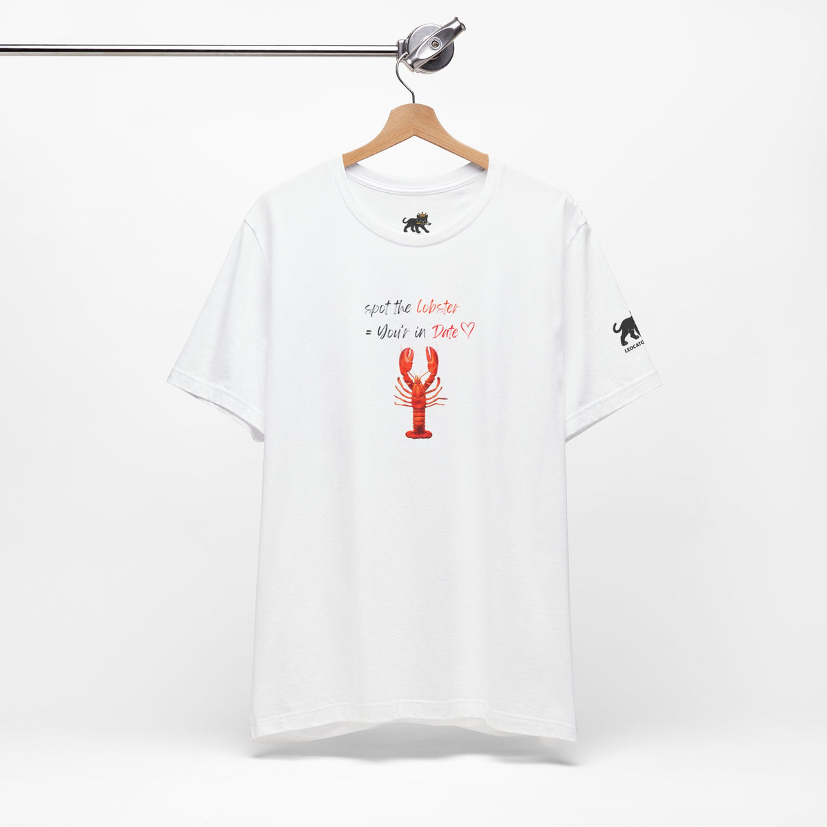 spot the  lobster your in date Graphic Tee, Casual Summer Shirt, Marine Life T-Shirt, Gift for Sea Lovers,  high quality