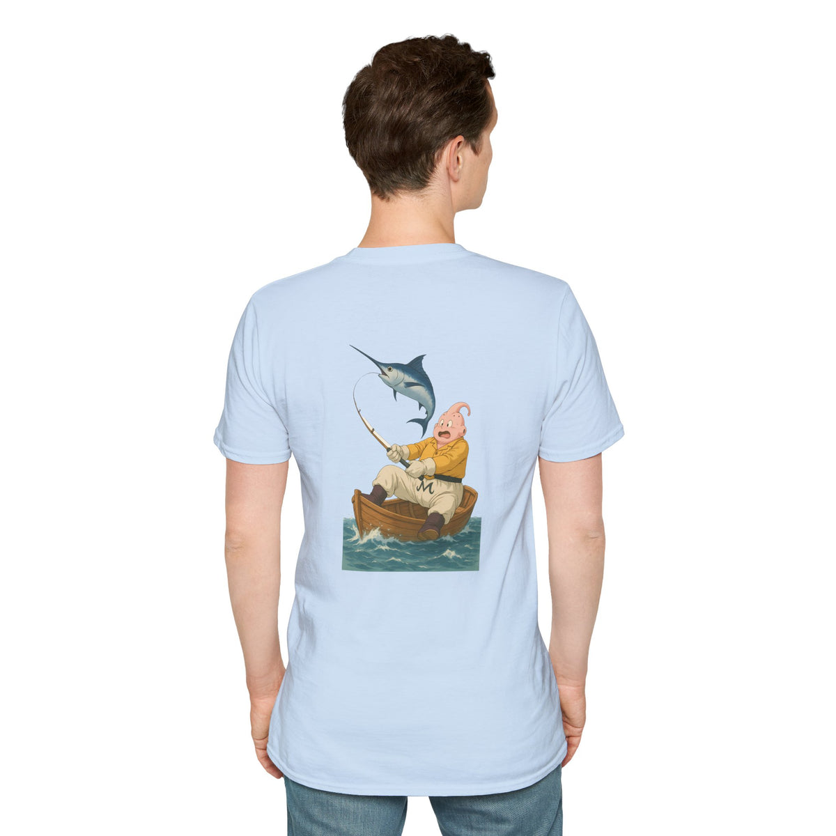 Fishing buu Unisex T-Shirt, Casual Wear, Gift for Fishermen, Outdoor Adventure Shirt, Summer Apparel, Fishing Enthusiast Tee