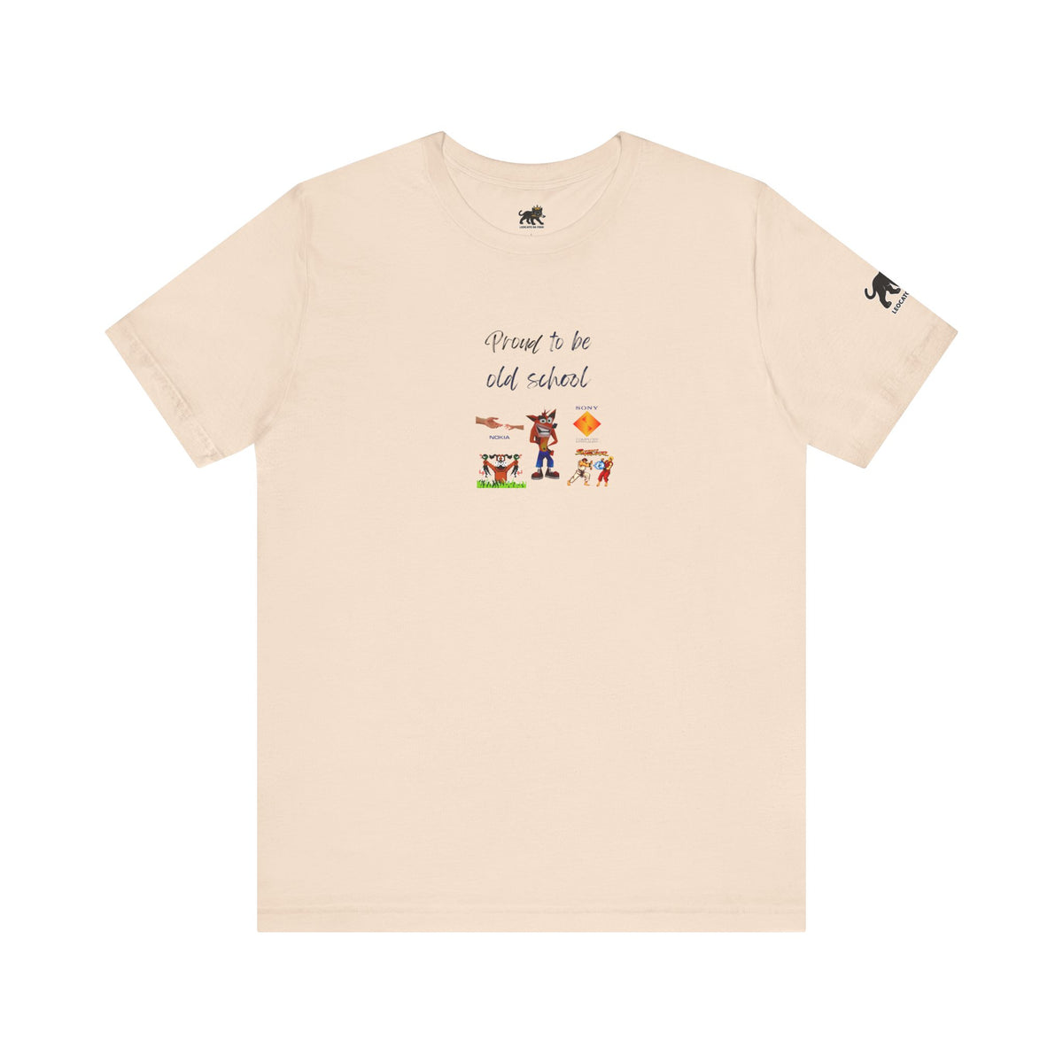 proud to be old school   Graphic Tee, Casual Summer Shirt, Marine Life T-Shirt, Gift for Sea Lovers,  high quality