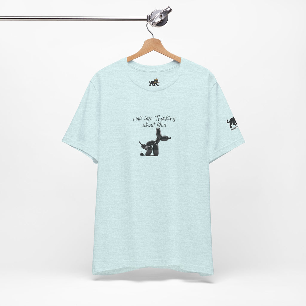 wait iam thinking about you Graphic Tee, Casual Summer Shirt, Marine Life T-Shirt, Gift for Sea Lovers,  high quality