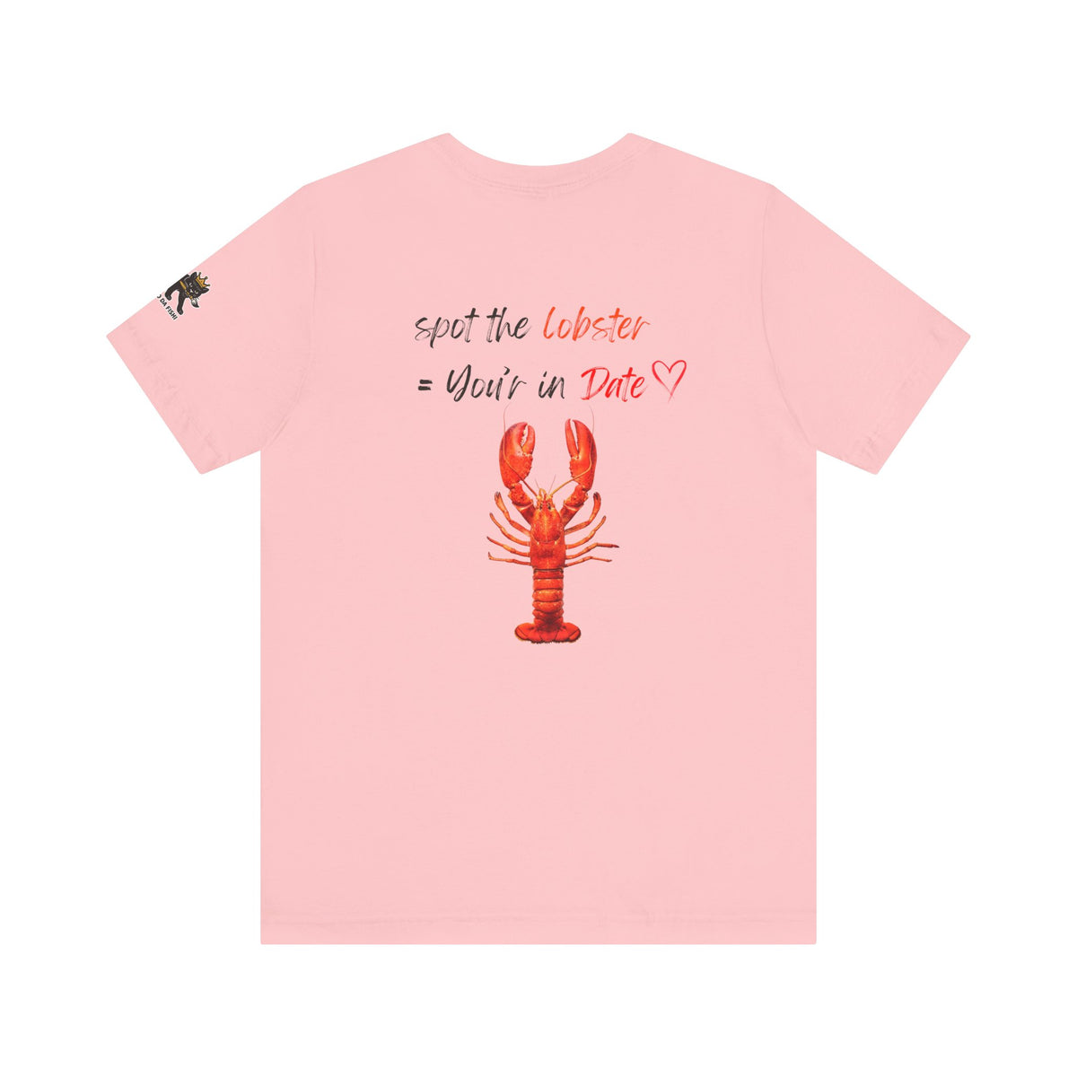 spot the  lobster your in date Graphic Tee, Casual Summer Shirt, Marine Life T-Shirt, Gift for Sea Lovers,  high quality