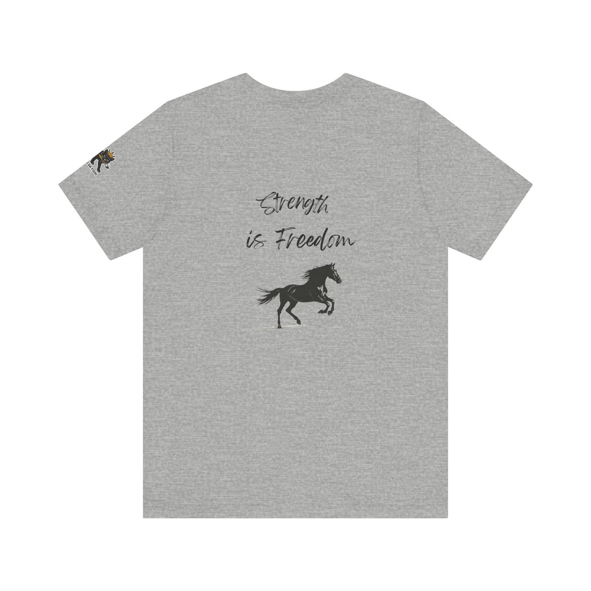 strength is freedom Graphic Tee, Casual Summer Shirt, Marine Life T-Shirt, Gift for Sea Lovers,  high quality