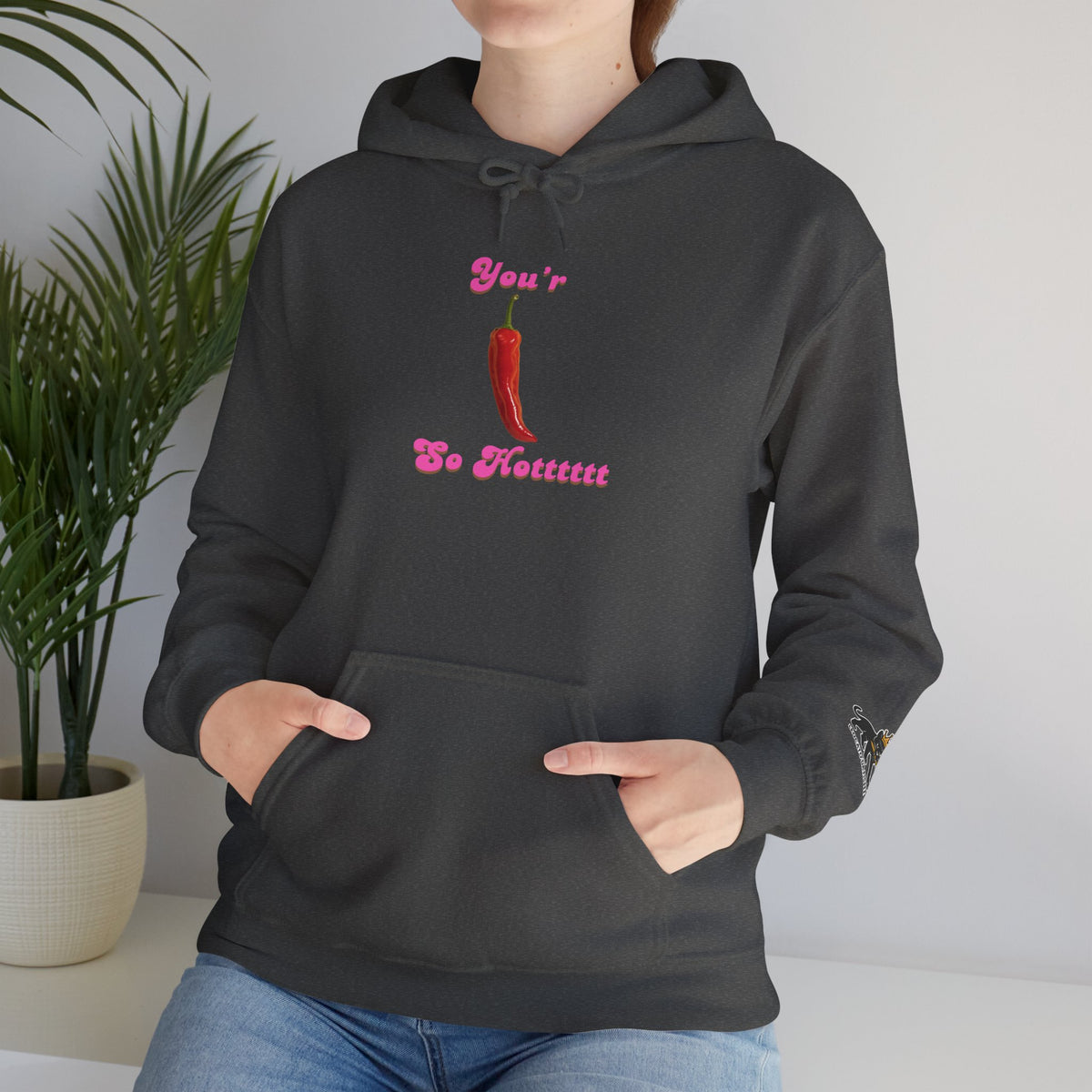 your so hot Hoodie, Fun Gift for Friends, Trendy Unisex Sweatshirt, Cute Casual Wear, Birthday Party Attire, Streetwear Fashion