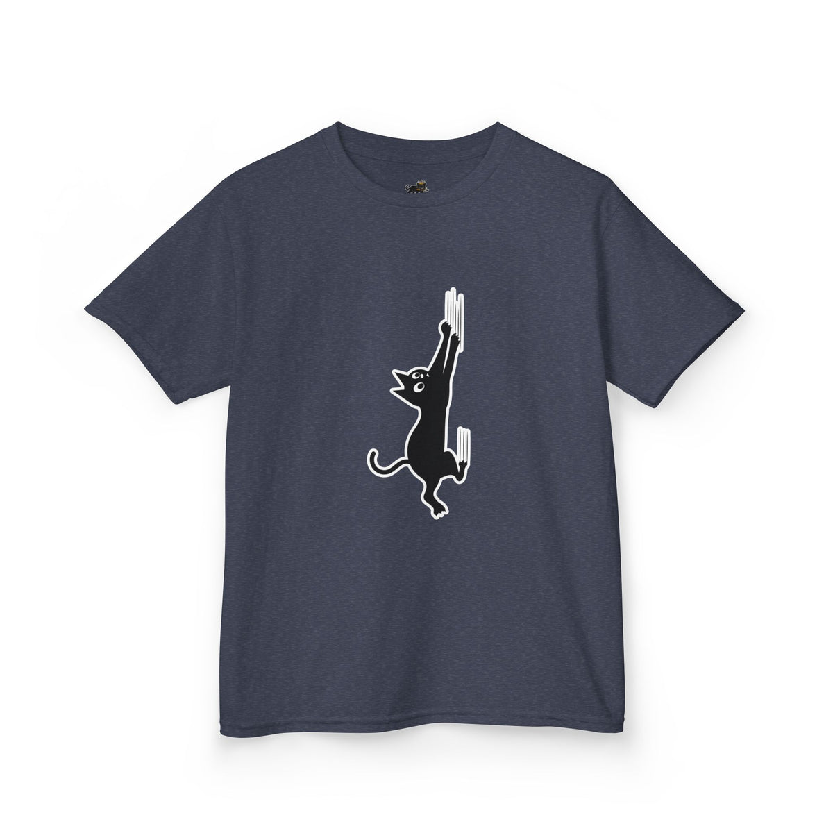 Playful Cat Kids Tee - Cute Cotton T-Shirt,