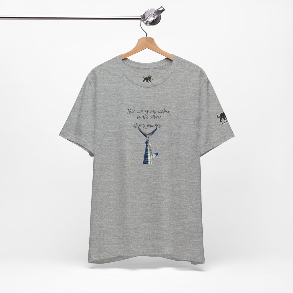 story of my journe  Graphic Tee, Casual Summer Shirt, Marine Life T-Shirt, Gift for Sea Lovers,  high quality