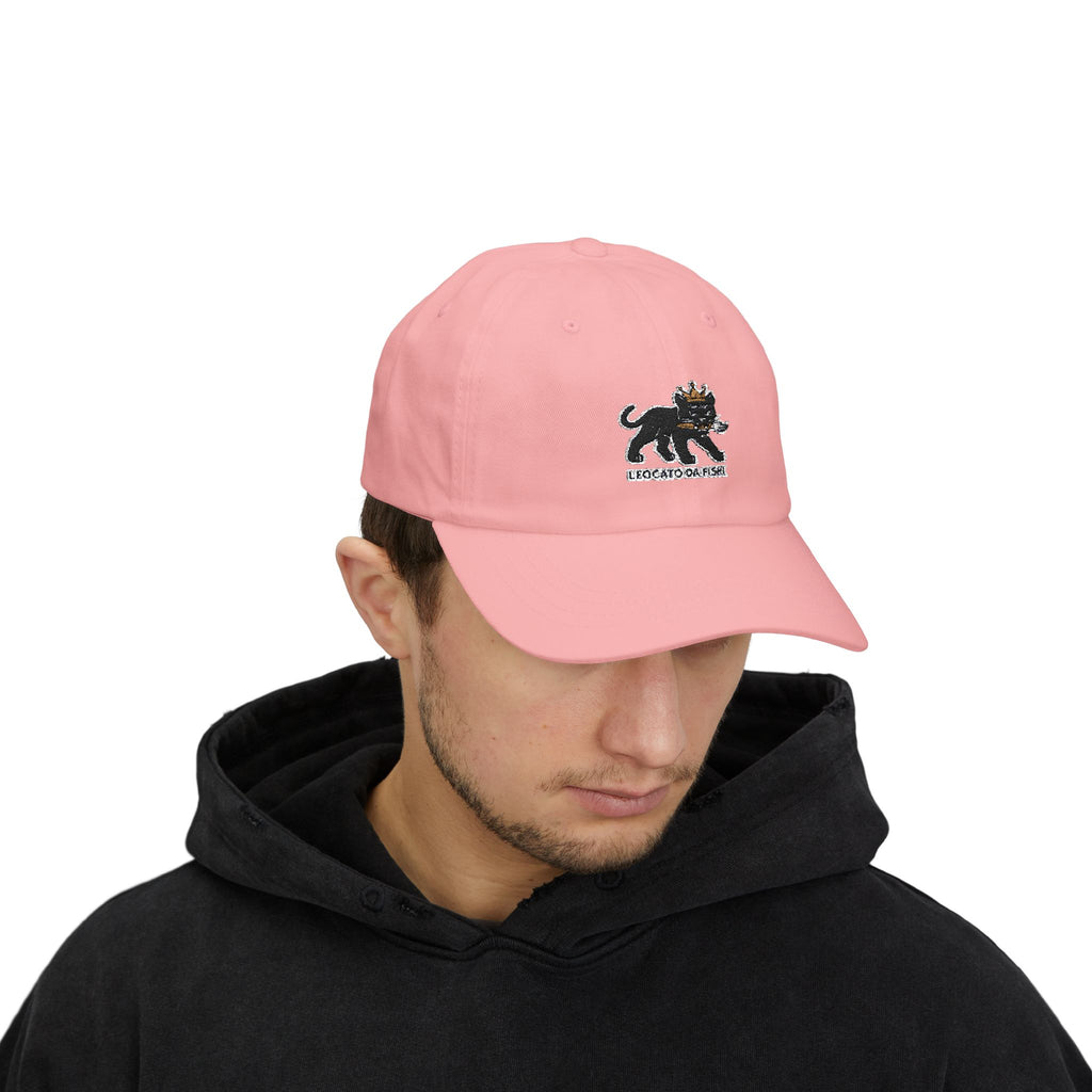 leocato da fishi hat ,  Stylish Baseball Hat, Perfect Gift for Dads, Casual Wear, Outdoor Adventures, Fishing Events