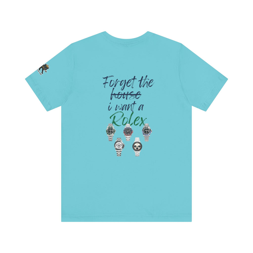 forget i want rolex Graphic Tee, Casual Summer Shirt, Marine Life T-Shirt, Gift for Sea Lovers,  high quality