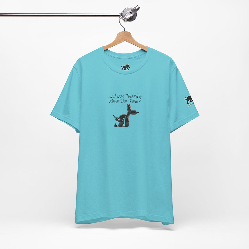 wait iam thinking about our future Graphic Tee, Casual Summer Shirt, Marine Life T-Shirt, Gift for Sea Lovers,  high quality