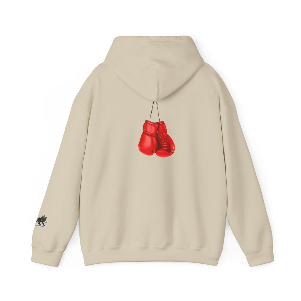 boxing gloves Hooded Sweatshirt, Unisex Casual Hoodie, Perfect Gift for Friends, Inspiring Apparel, Comfortable Daily Wear