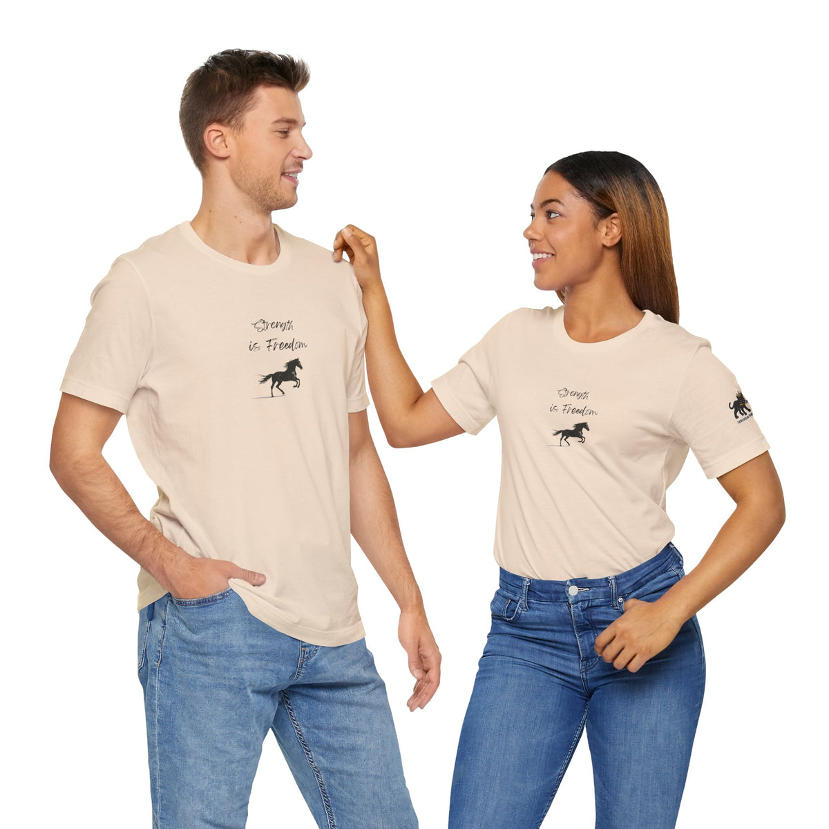 strength is freedom Graphic Tee, Casual Summer Shirt, Marine Life T-Shirt, Gift for Sea Lovers,  high quality