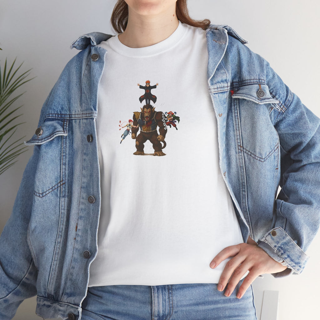 fight war Vintage Hero Graphic Tee, Unisex Casual T-Shirt, Fun Character Tee, Perfect Gift for Comics Fans, Unique Everyday Wear