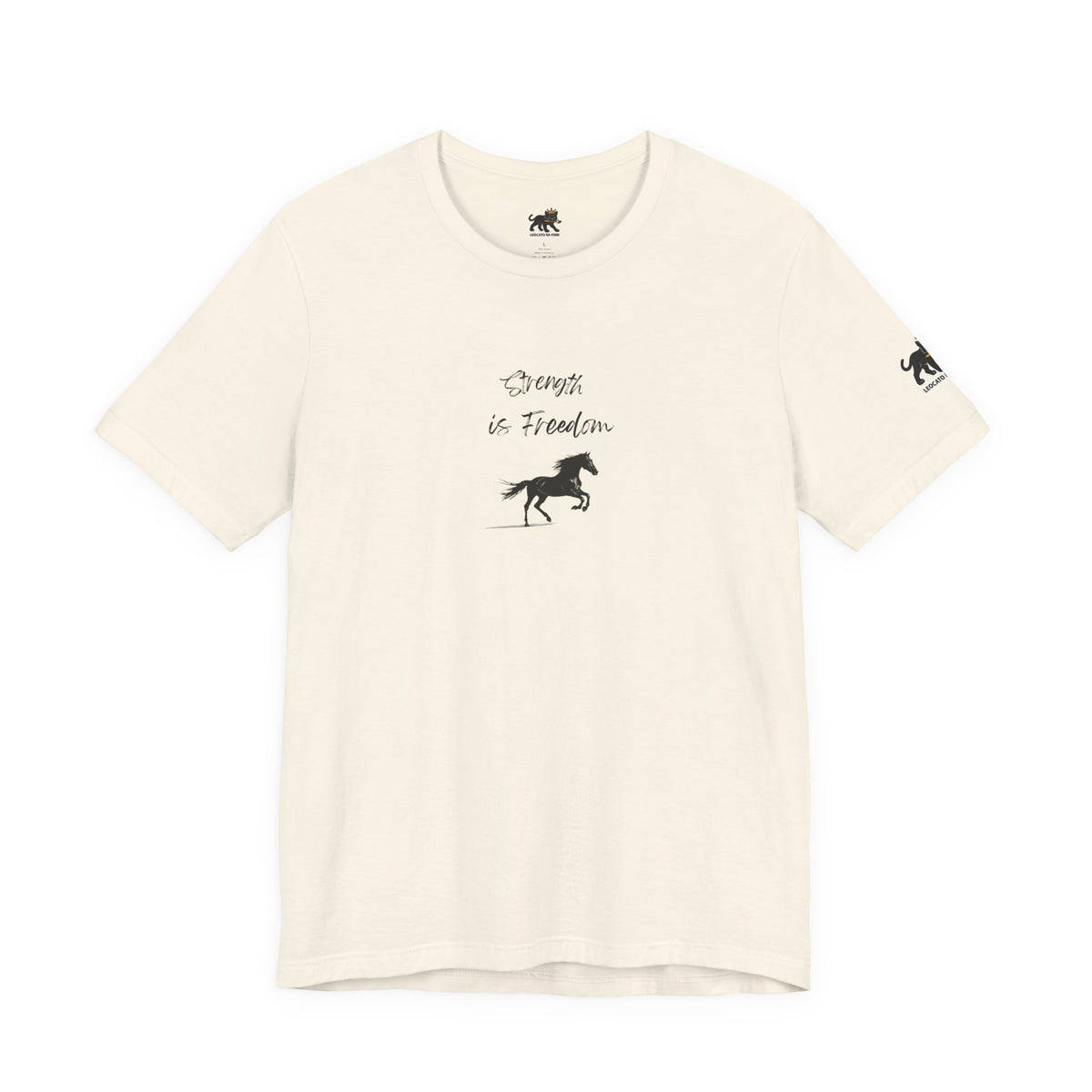 strength is freedom Graphic Tee, Casual Summer Shirt, Marine Life T-Shirt, Gift for Sea Lovers,  high quality