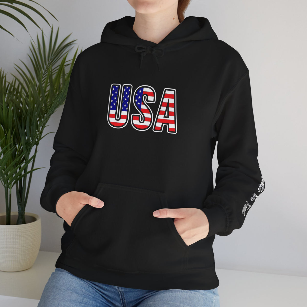 USA Flag Hoodie,
